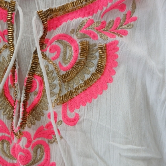 Women's LILLY PULITZER Nolia Maxi Beach  Lined Dress SIZE XS.   FL - Picture 8 of 14